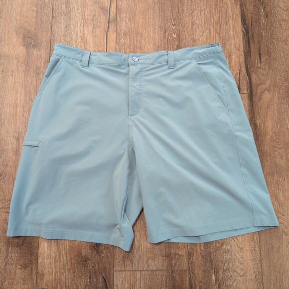 Columbia PFG Men's 40x10 Shorts Hiking Performance Fishing Gear Blue - Picture 1 of 7